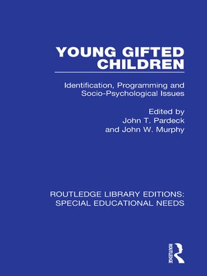cover image of Young Gifted Children